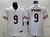 Men's Chicago Bears #9 Jim McMahon White 2022 Vapor Untouchable Stitched NFL Nike Limited Jersey,baseball caps,new era cap wholesale,wholesale hats
